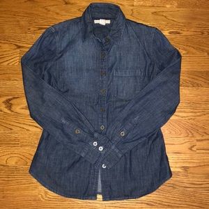 Banana Republic Jean Chambray shirt -NWT!